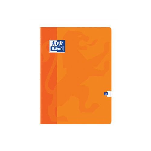 OXFORD Cahier Color Life 24x32cm Petits Carreaux 5mm Margés 140 Pages Agrafées Couverture Carte Coloris Assort - Image 2