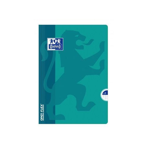 OXFORD Cahier OpenFlex A4 Grands Carreaux Seyès 48 Pages Agrafées Couverture Polypro Coloris Assortis - Image 2