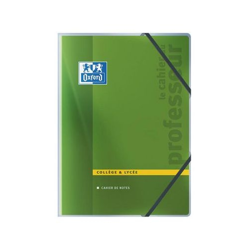 OXFORD Cahier Enseignants Secondaire A4 Réglure Spécifique 144 Pages Agrafées Coloris Assortis - Image 2