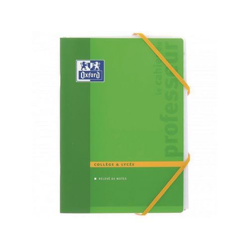 OXFORD Cahier Enseignants Secondaire A4 Réglure Spécifique 144 Pages Agrafées Coloris Assortis - Image 5