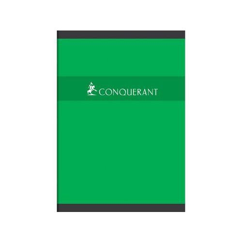 CONQUERANT Cahier A4 Grands Carreaux Seyès 192 Pages Agrafées Couverture Carte Coloris Assortis - Image 2