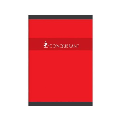 CONQUERANT Cahier A4 Grands Carreaux Seyès 192 Pages Agrafées Couverture Carte Coloris Assortis - Image 5