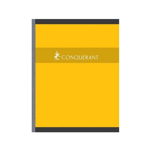 CONQUERANT Cahier 17x22cm Petits Carreaux 5mm 192 Pages Brochées Couverture Carte Coloris Assortis - Image 5