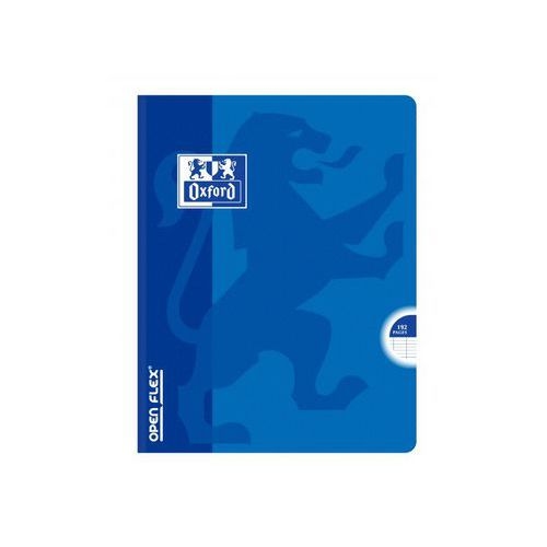 OXFORD Cahier OpenFlex 17x22cm Grands Carreaux Seyès 192 Pages Brochées Couverture Polypro Coloris Assortis - Image 5