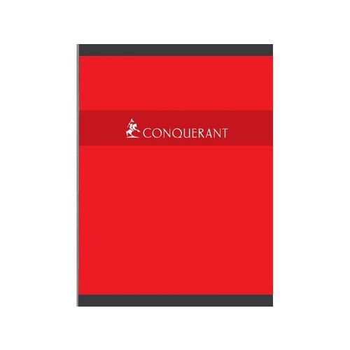 CONQUERANT Cahier 24x32cm Petits Carreaux 5mm 192 Pages Brochées Couverture Carte Coloris Assortis - Image 4