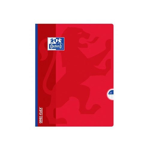OXFORD Cahier OpenFlex 24x32cm Grands Carreaux Seyès 192 Pages Brochées Couverture Polypro Coloris Assortis - Image 2