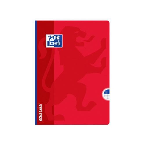 OXFORD Cahier OpenFlex A4 Grands Carreaux Seyès 192 Pages Brochées Couverture Polypro Coloris Assortis - Image 4