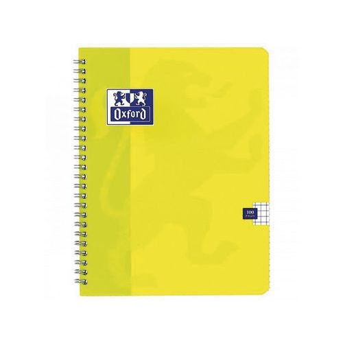 OXFORD Cahier Color Life 17x22cm Petits Carreaux 5mm 100 Pages Reliure Intégrale Couverture Carte Coloris Asso - Image 5
