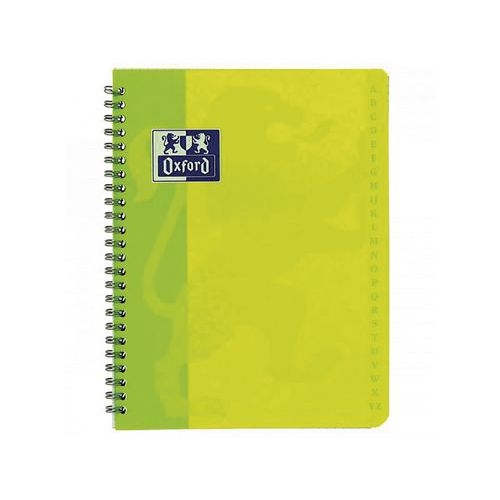OXFORD Répertoire Color Life 17x22cm Petits Carreaux 5mm 100 Pages Reliure Intégrale Couverture Carte Coloris - Image 4