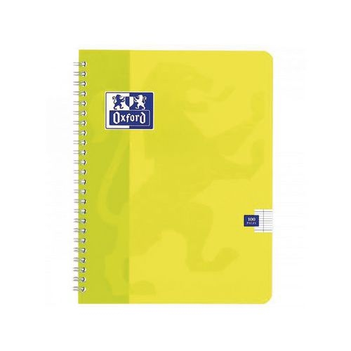 OXFORD Cahier Color Life 17x22cm Grands Carreaux Seyès 100 Pages Reliure Intégrale Couverture Carte Coloris As - Image 2