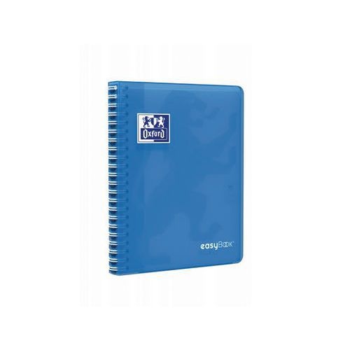 OXFORD Cahier EasyBook 17x22cm Grands Carreaux Seyès 160 Pages Reliure Intégrale Couverture Polypro Coloris As - Image 4