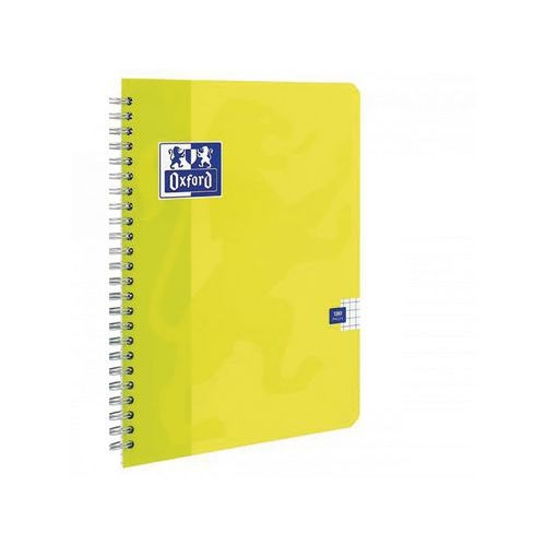 OXFORD Cahier Color Life 17x22cm Petits Carreaux 5mm 180 Pages Reliure Intégrale Couverture Carte Coloris Asso - Image 3