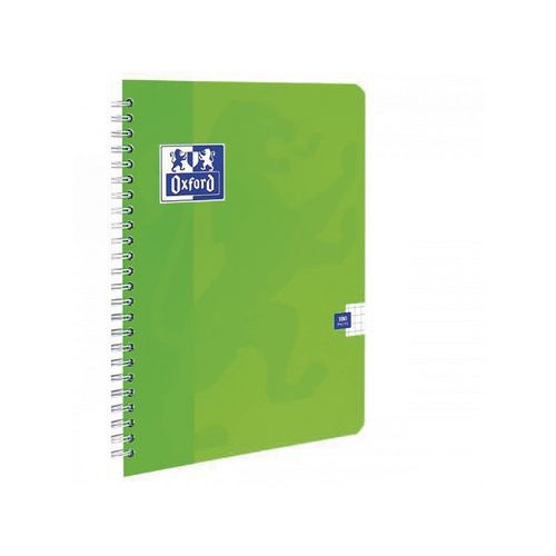 OXFORD Cahier Color Life 17x22cm Petits Carreaux 5mm 180 Pages Reliure Intégrale Couverture Carte Coloris Asso - Image 5
