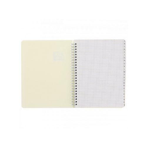 OXFORD Répertoire Color Life 17x22cm Petits Carreaux 5mm 180 Pages Reliure Intégrale Couverture Carte Coloris - Image 3