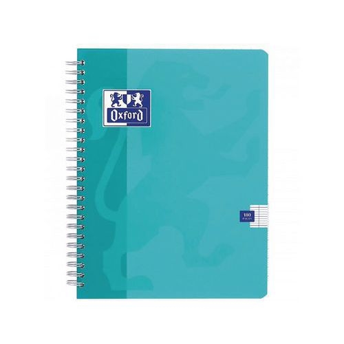 OXFORD Cahier Color Life 17x22cm Grands Carreaux Seyès 180 Pages Reliure Intégrale Couverture Carte Coloris As - Image 2