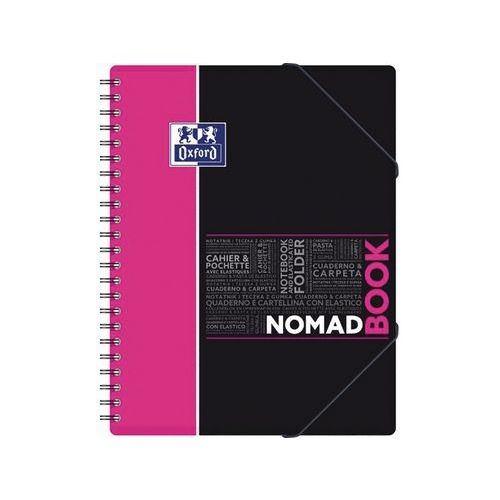 OXFORD Cahier Etudiants Nomadbook A4+ Petits Carreaux 5mm 160 Pages Reliure Intégrale Couverture Polypro Color - Image 3
