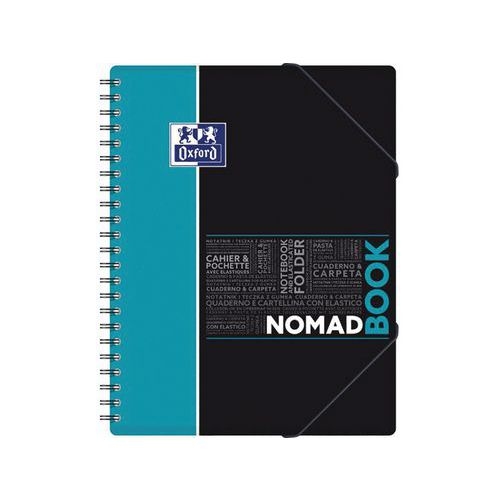 OXFORD Cahier Etudiants Nomadbook A4+ Ligné 7mm 160 Pages Reliure Intégrale Couverture Polypro Coloris Assorti - Image 4