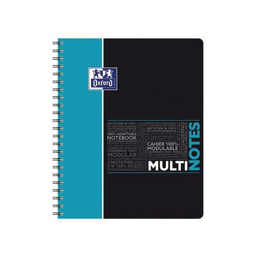 OXFORD Cahier Etudiants Multinotes A4+ Grands Carreaux Seyès 160 Pages Reliure Intégrale Couverture Polypro Co - Image 5