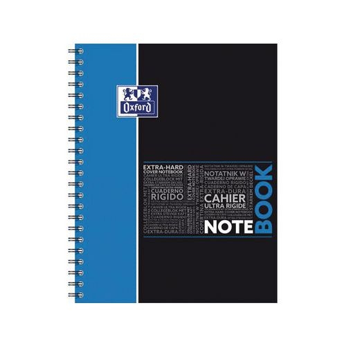 OXFORD Cahier Etudiants Notebook A4+ Grands Carreaux Seyès 160 Pages Reliure Intégrale Couverture Carte Colori - Image 3
