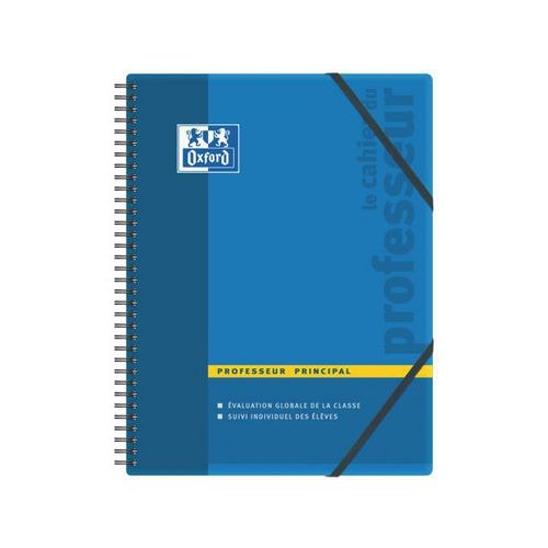 OXFORD Cahier Enseignants Professeur Principal A4+ Réglure Spécifique 156 Pages Reliure Intégrale Coloris Asso - Image 5