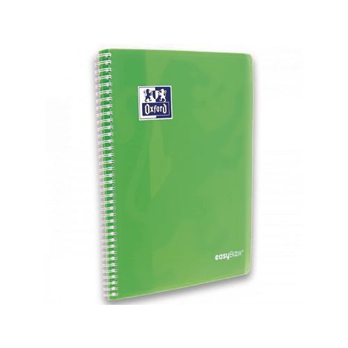 OXFORD Cahier EasyBook 24x32cm Grands Carreaux Seyès 160 Pages Reliure Intégrale Couverture Polypro Coloris As - Image 2