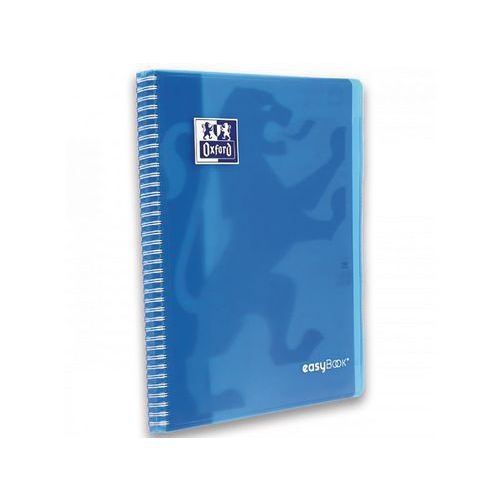 OXFORD Cahier EasyBook 24x32cm Grands Carreaux Seyès 160 Pages Reliure Intégrale Couverture Polypro Coloris As - Image 4