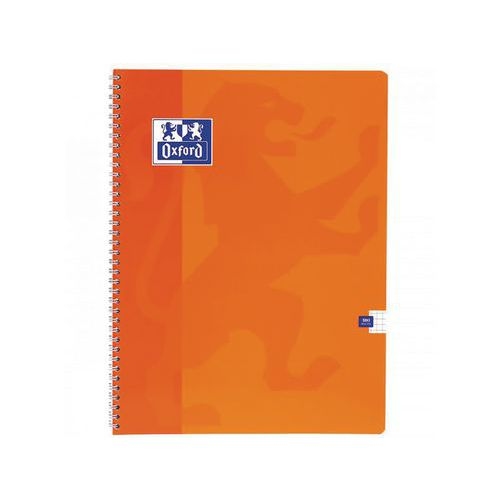 OXFORD Cahier Color Life 24x32cm Petits Carreaux 5mm 180 Pages Reliure Intégrale Couverture Carte Coloris Asso - Image 2