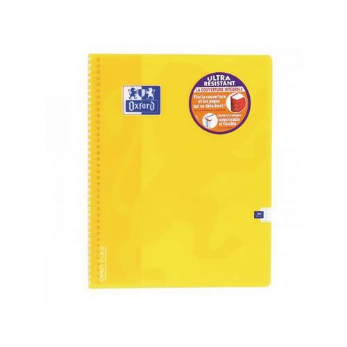 OXFORD Cahier OpenFlex 24x32cm Grands Carreaux Seyès 180 Pages Reliure Intégrale Couverture Polypro Coloris As - Image 2