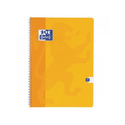 OXFORD Cahier Color Life A4 Petits Carreaux 5mm 100 Pages Reliure Intégrale Couverture Carte Coloris Assortis - Image 2