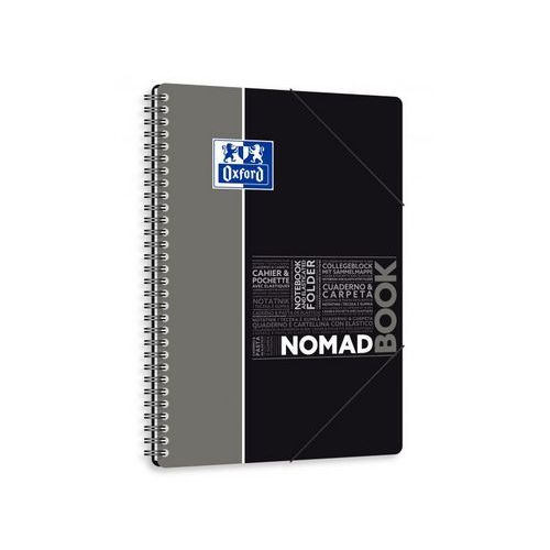 OXFORD Cahier Etudiants Nomadbook B5 Petits Carreaux 5mm 160 Pages Reliure Intégrale Couverture Polypro Colori - Image 2