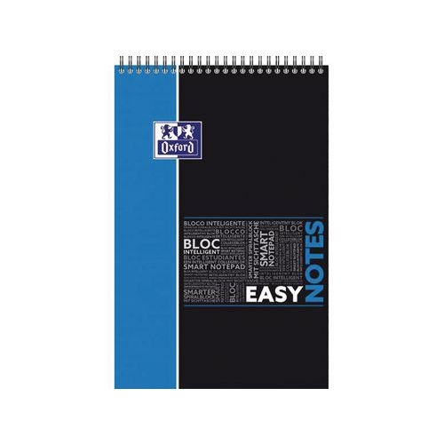OXFORD Bloc-notes Etudiants Easynotes A4+ Grands Carreaux Seyès 160 Pages Reliure Intégrale Couverture Polypro - Image 5