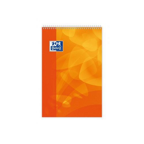 OXFORD Bloc-Notes Lagoon A4+ Grands Carreaux Seyès 160 Pages Reliure Intégrale Couverture Polypro Coloris Asso - Image 2