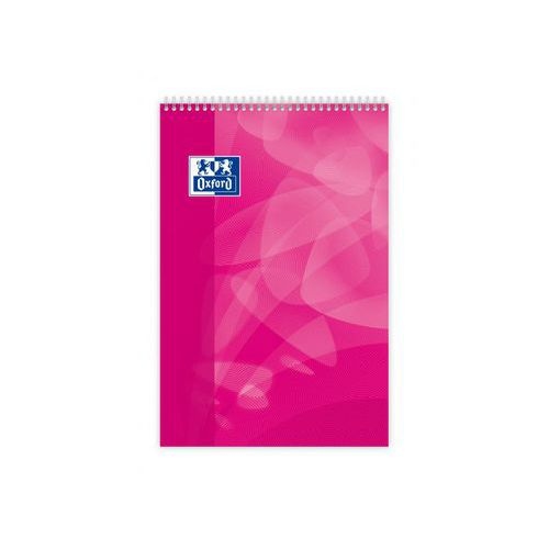 OXFORD Bloc-Notes Lagoon A4+ Grands Carreaux Seyès 160 Pages Reliure Intégrale Couverture Polypro Coloris Asso - Image 4