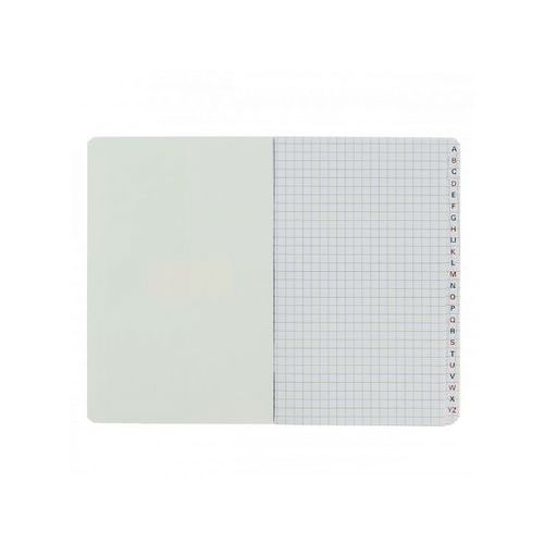 CONQUERANT Répertoire 11x17cm Petits Carreaux 5mm 96 Pages Agrafées Couverture Carte Vernie Coloris Assortis - Image 4