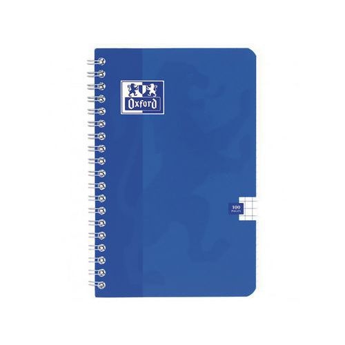 OXFORD Carnet Color Life 11x17cm Petits Carreaux 5mm 100 Pages Reliure Intégrale Couverture Carte Coloris Asso - Image 3