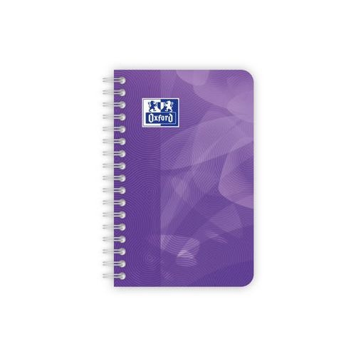 OXFORD Carnet Lagoon 9x14cm Petits Carreaux 5mm 180 Pages Reliure Intégrale Couverture Polypro Coloris Assorti - Image 3
