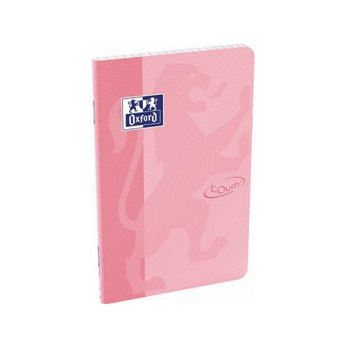 OXFORD Carnet Touch' 9x14cm Petits Carreaux 5mm 96 Pages Agrafées Couverture Carte Coloris Assorti - Image 5