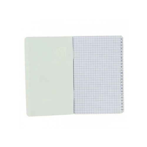 OXFORD Répertoire Infinium 11x17cm Petits Carreaux 5mm 96 Pages Agrafées Couverture Synthétique Coloris Assort - Image 2