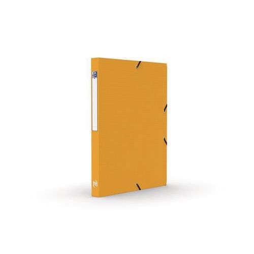 OXFORD Boîte Capacité Standard Memphis 24x32cm Dos 25mm avec Elastique Couverture Polypro Coloris Assortis - Image 2