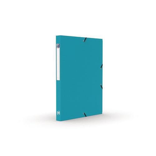 OXFORD Boîte Capacité Standard Memphis 24x32cm Dos 25mm avec Elastique Couverture Polypro Coloris Assortis - Image 3