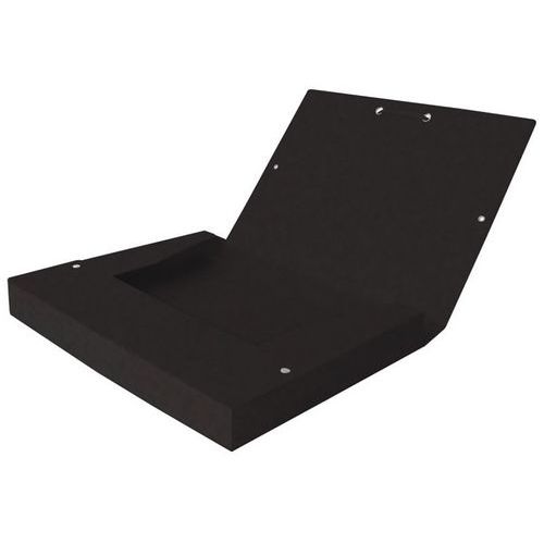 OXFORD Boite Capacité Standard Top File+ 24x32cm Dos 40mm avec Elastique Couverture Carte Coloris Assortis - Image 2