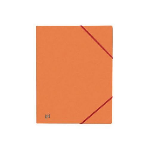 OXFORD Chemise 3 Rabats Top File + 17x22cm avec Elastique Couverture Carte Coloris Assortis - Image 3