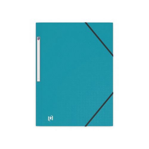 Chemise 3 Rabats Memphis A4 avec Elastique Couverture Polypro Coloris Assortis - Image 3