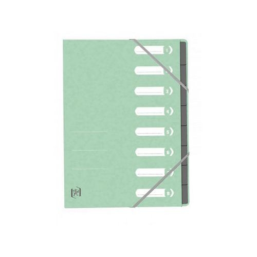 TRIEUR OXFORD TOP FILE+ A4 AGRAFE 8 POSITIONS ASSORTIS PASTEL - Image 3