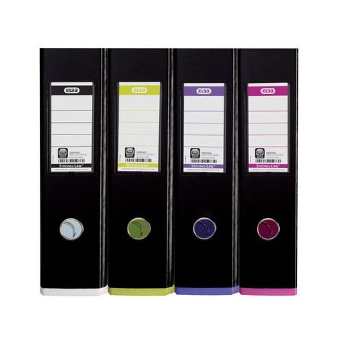 OXFORD Classeur à Levier My Colour A4XL Dos 80mm 2 Anneaux en D Couverture Carte Rembordée en Polypro Coloris - Image 2