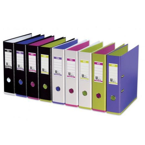 OXFORD Classeur à Levier My Colour A4XL Dos 80mm 2 Anneaux en D Couverture Carte Rembordée en Polypro Coloris - Image 3