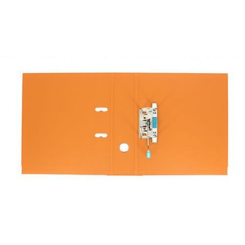 OXFORD Classeur à Levier Smart Pro+ A4XL Dos 80mm 2 Anneaux en D Couverture Polypro Rembordée Orange - Image 3