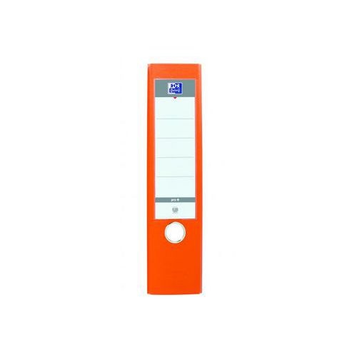 OXFORD Classeur à Levier Smart Pro+ A4XL Dos 80mm 2 Anneaux en D Couverture Polypro Rembordée Orange - Image 2