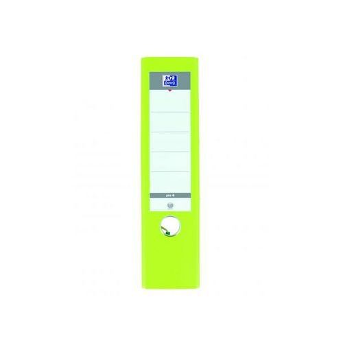 OXFORD Classeur à Levier Smart Pro+ A4XL Dos 80mm 2 Anneaux en D Couverture Polypro Rembordée Vert Clair - Image 3