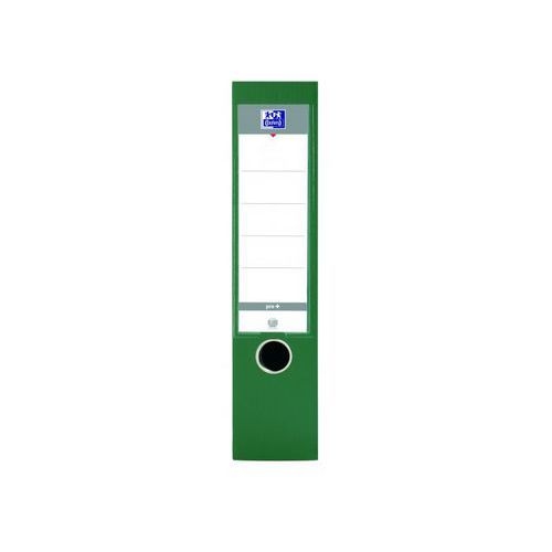 OXFORD Classeur à Levier Smart Pro+ A4XL Dos 80mm 2 Anneaux en D Couverture Polypro Rembordée Vert - Image 2